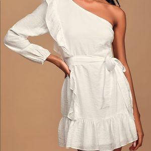 White lulus dress
